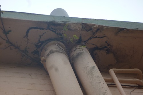 Blatant neglect of building for years